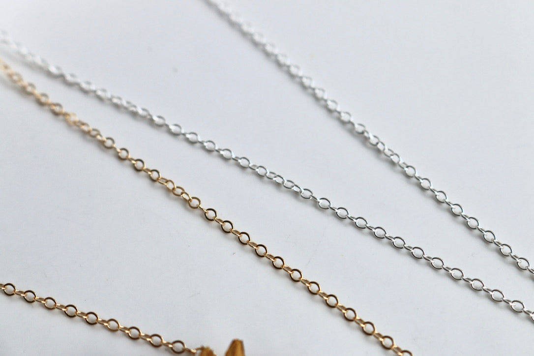 Birth Month Flower Necklace