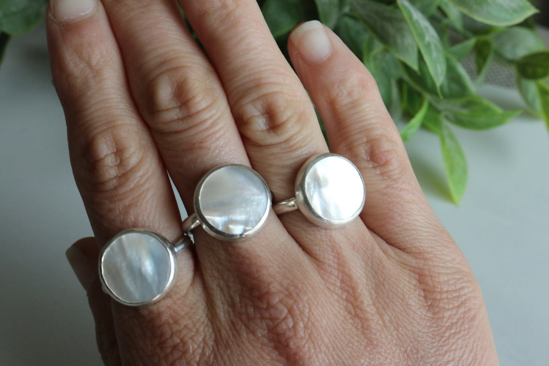 Mother of Pearl Ring