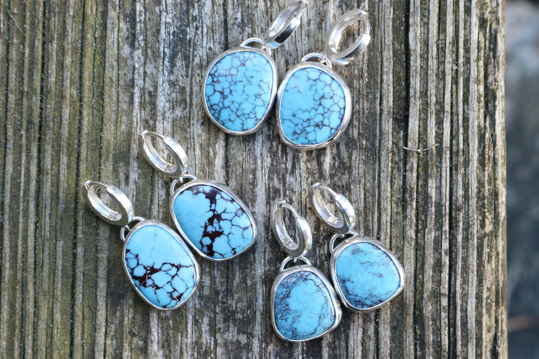 Egyptian Turquoise Earrings