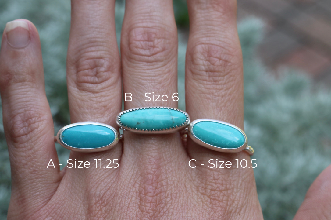 Carico Lake Turquoise Ring