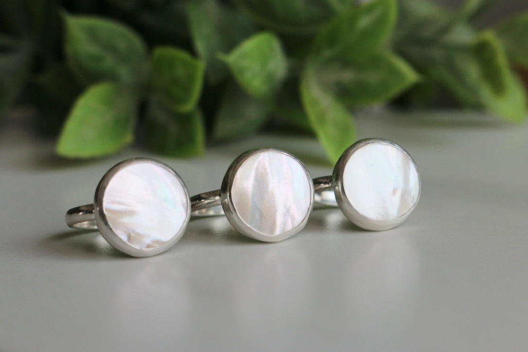 Mother of Pearl Ring