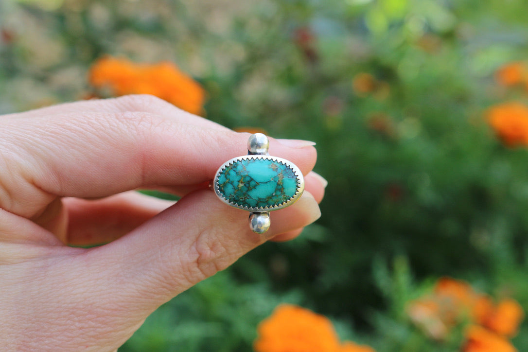 Horizon Turquoise Ring Size 8.5