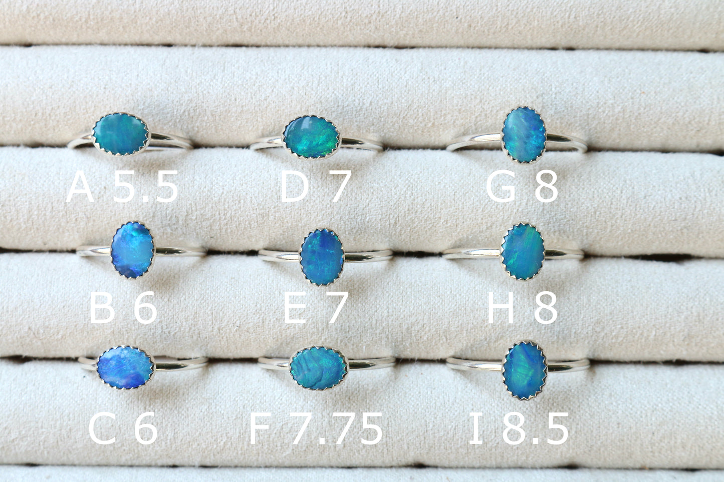 Oval Opal Ring