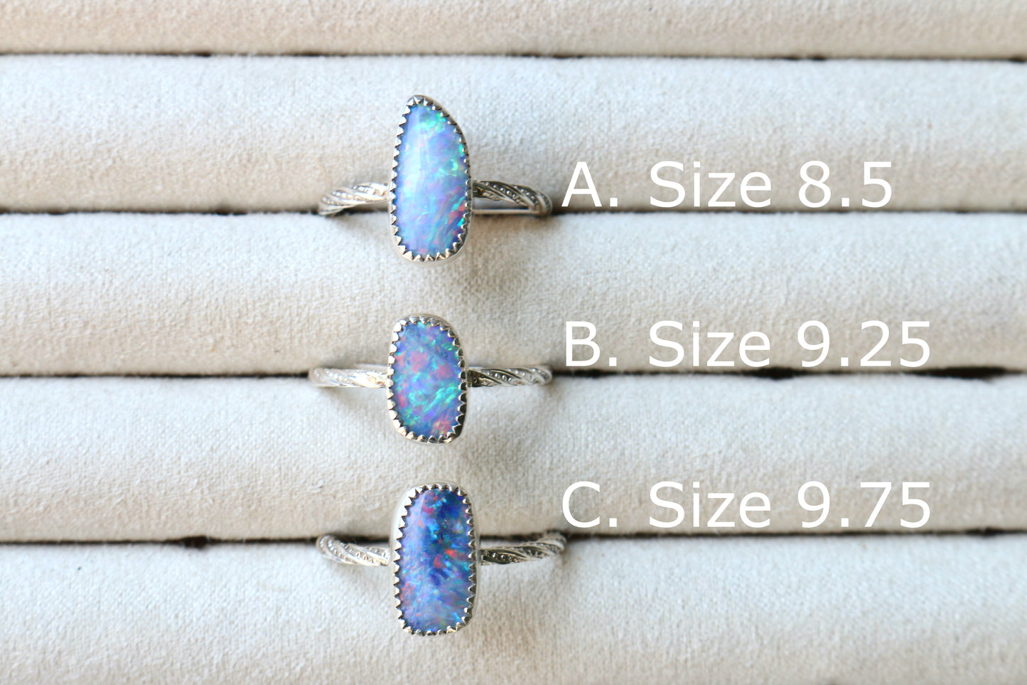 Sparkle Opal Ring