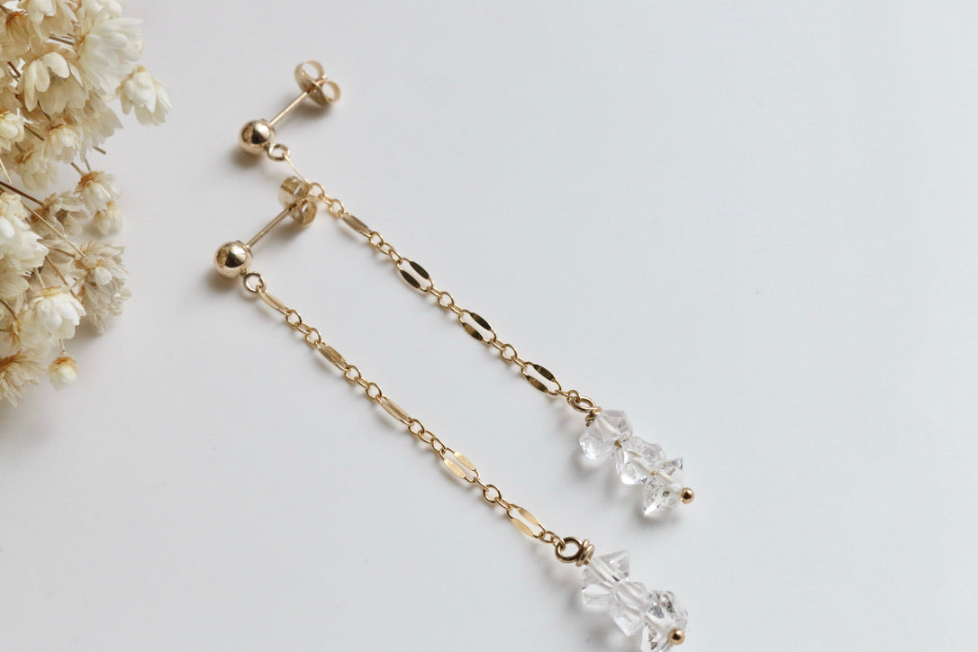Herkimer Earrings