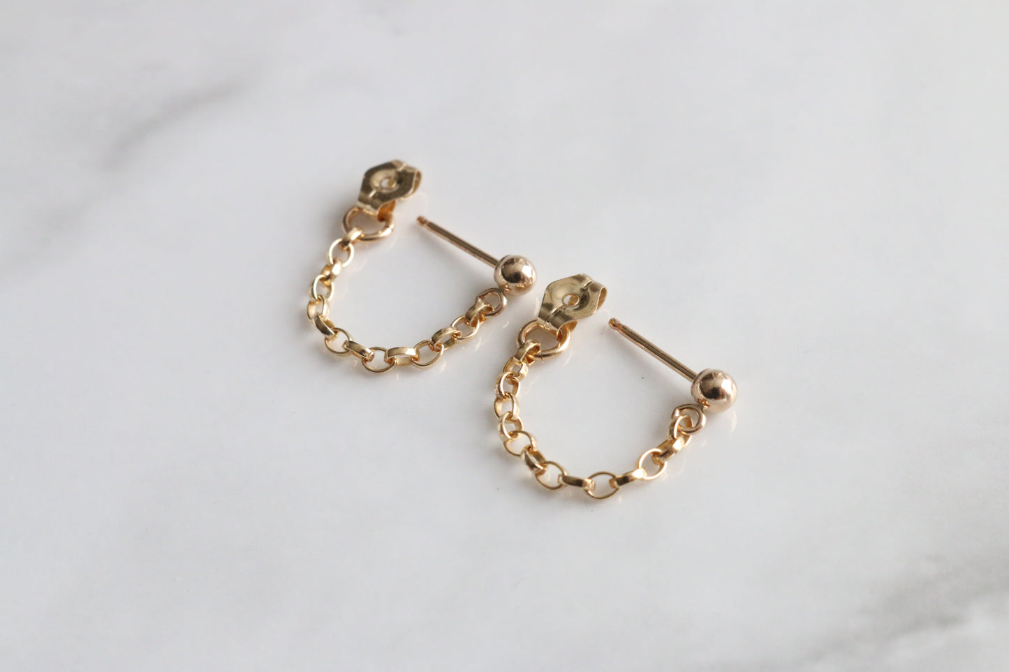 Small Chain Earrings