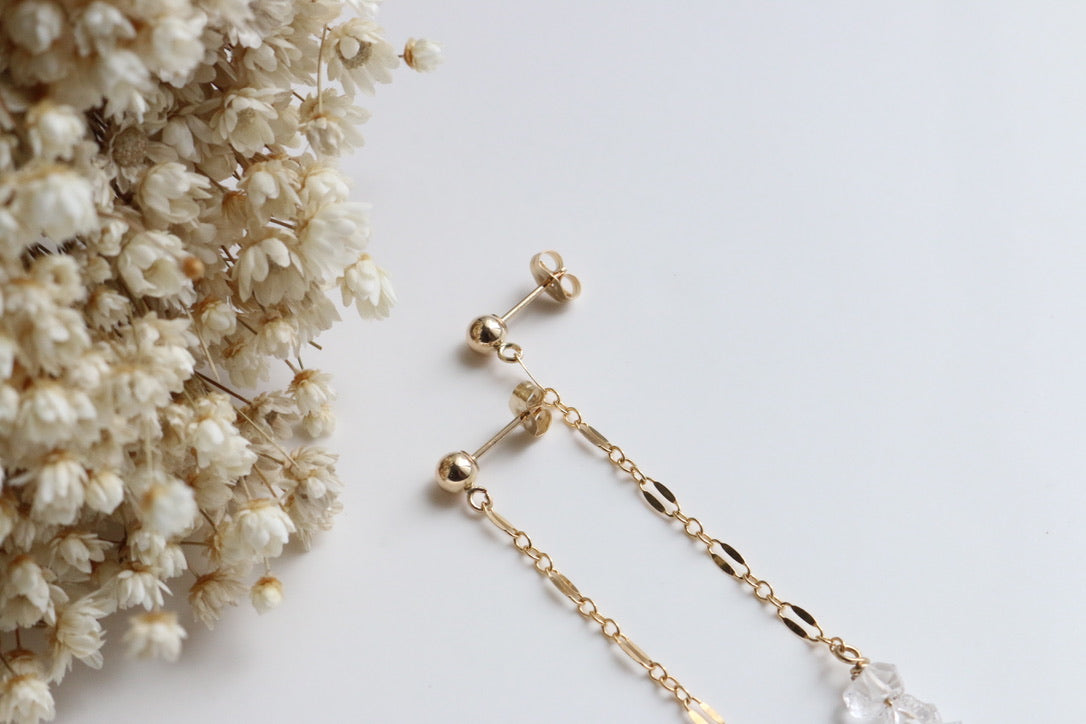 Herkimer Earrings