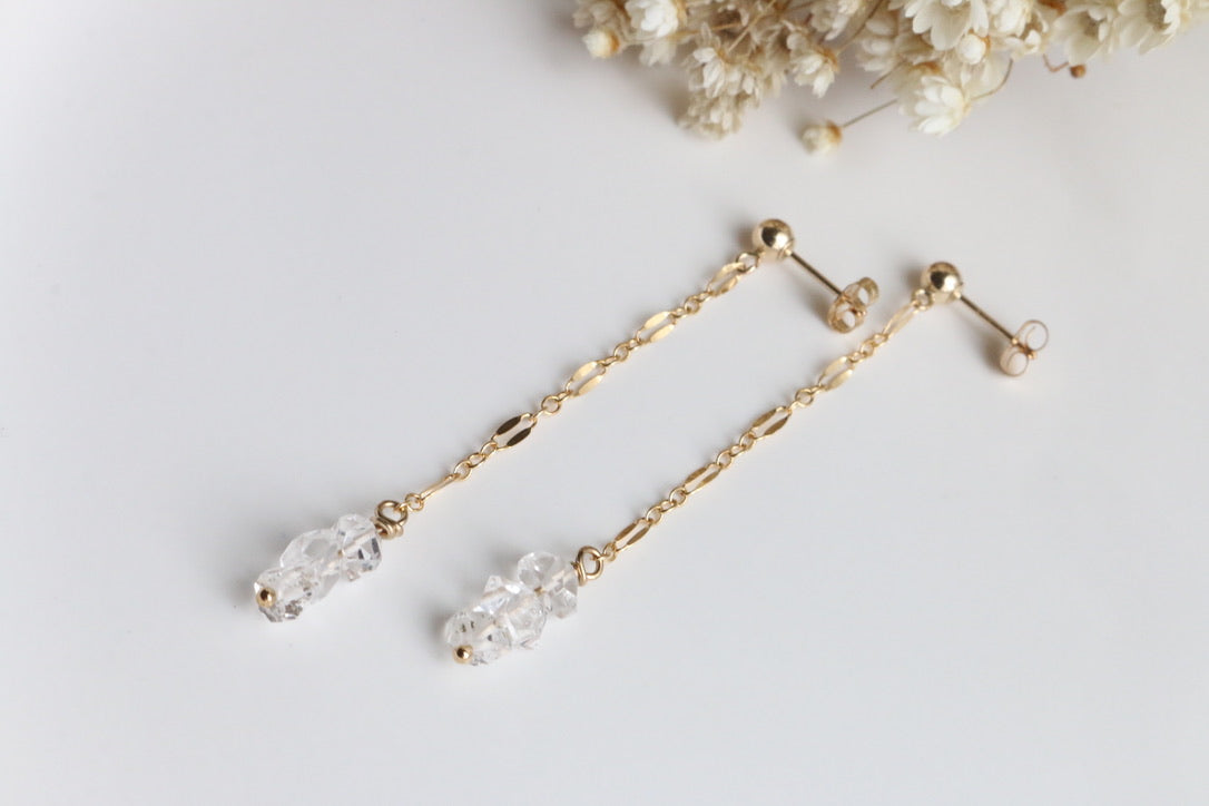 Herkimer Earrings