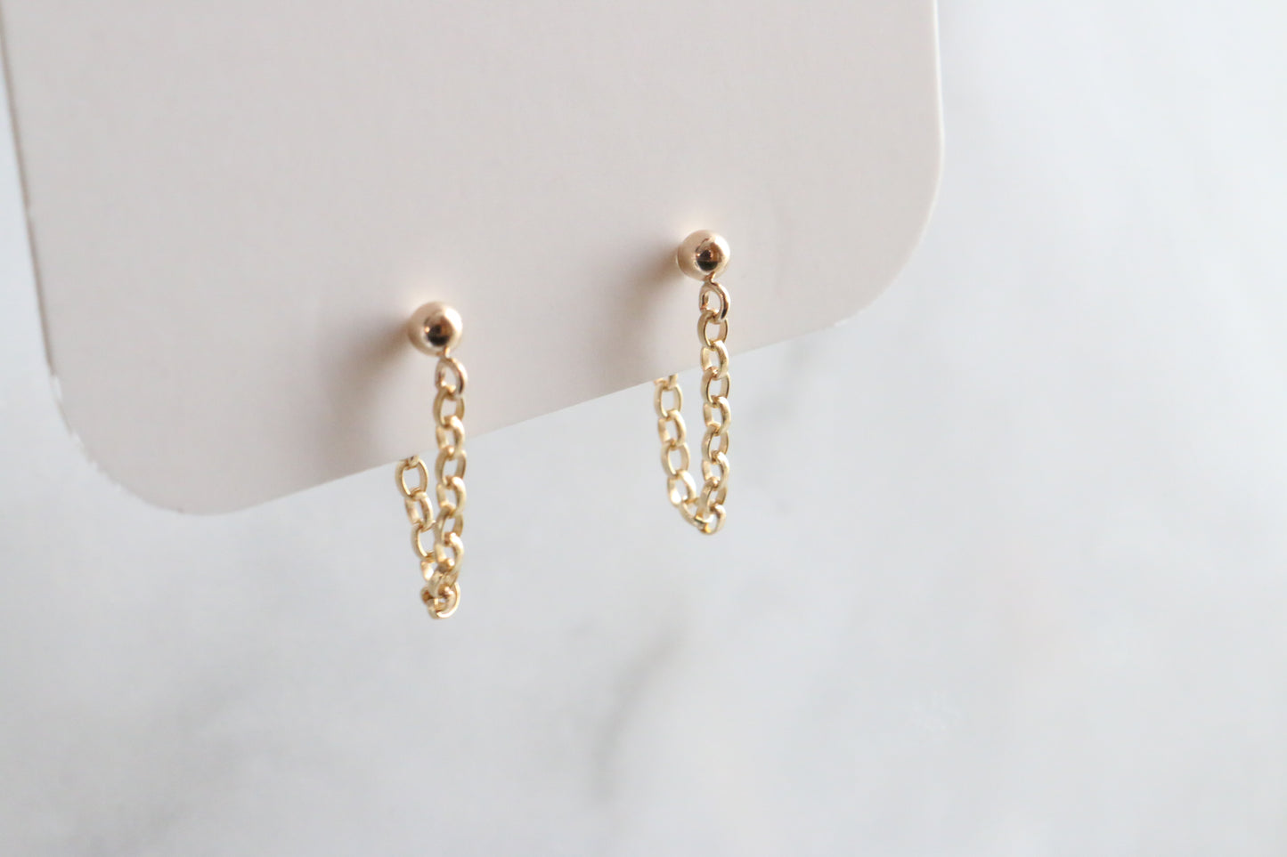 Small Chain Earrings