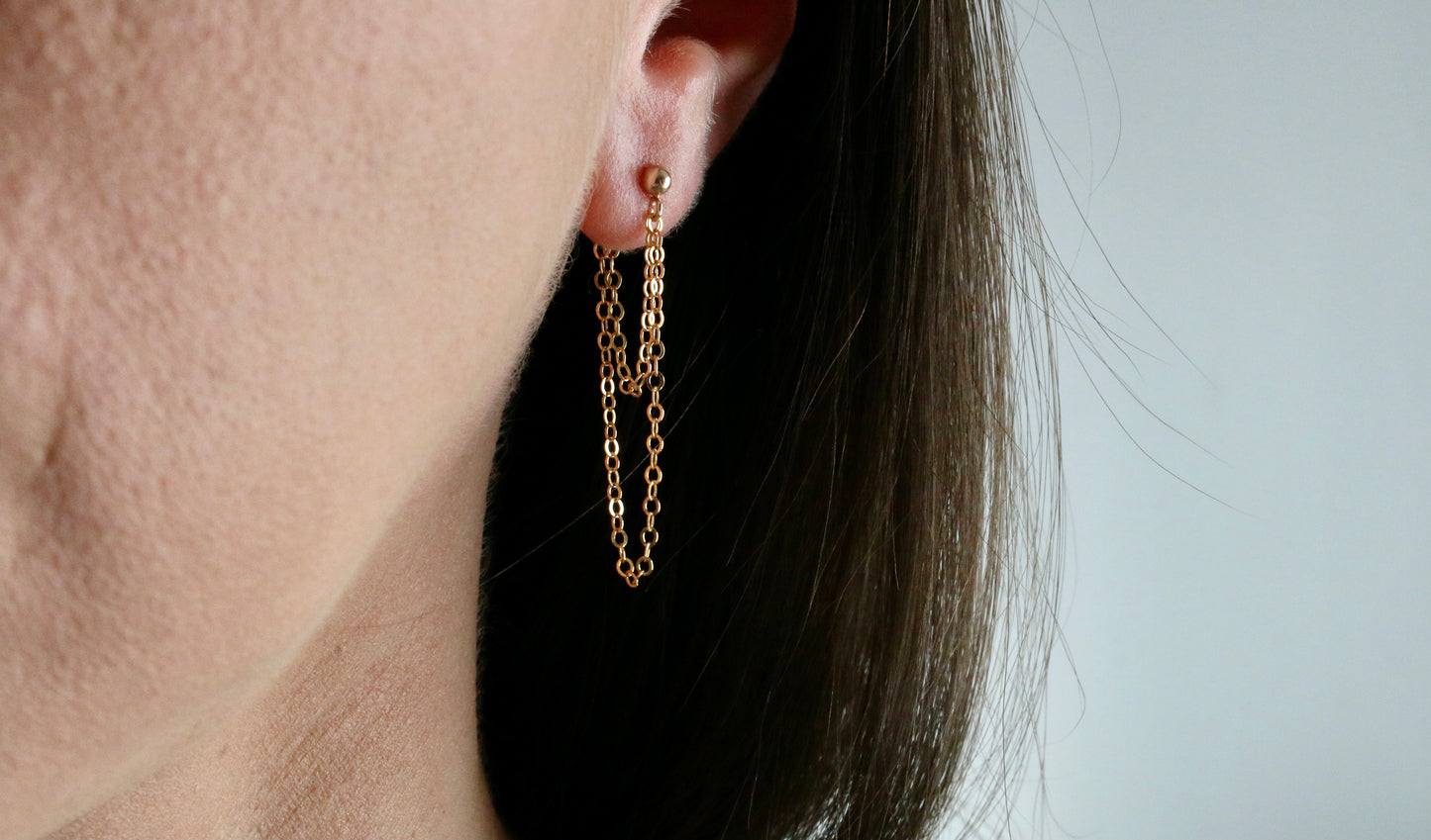 Double Chain Earrings