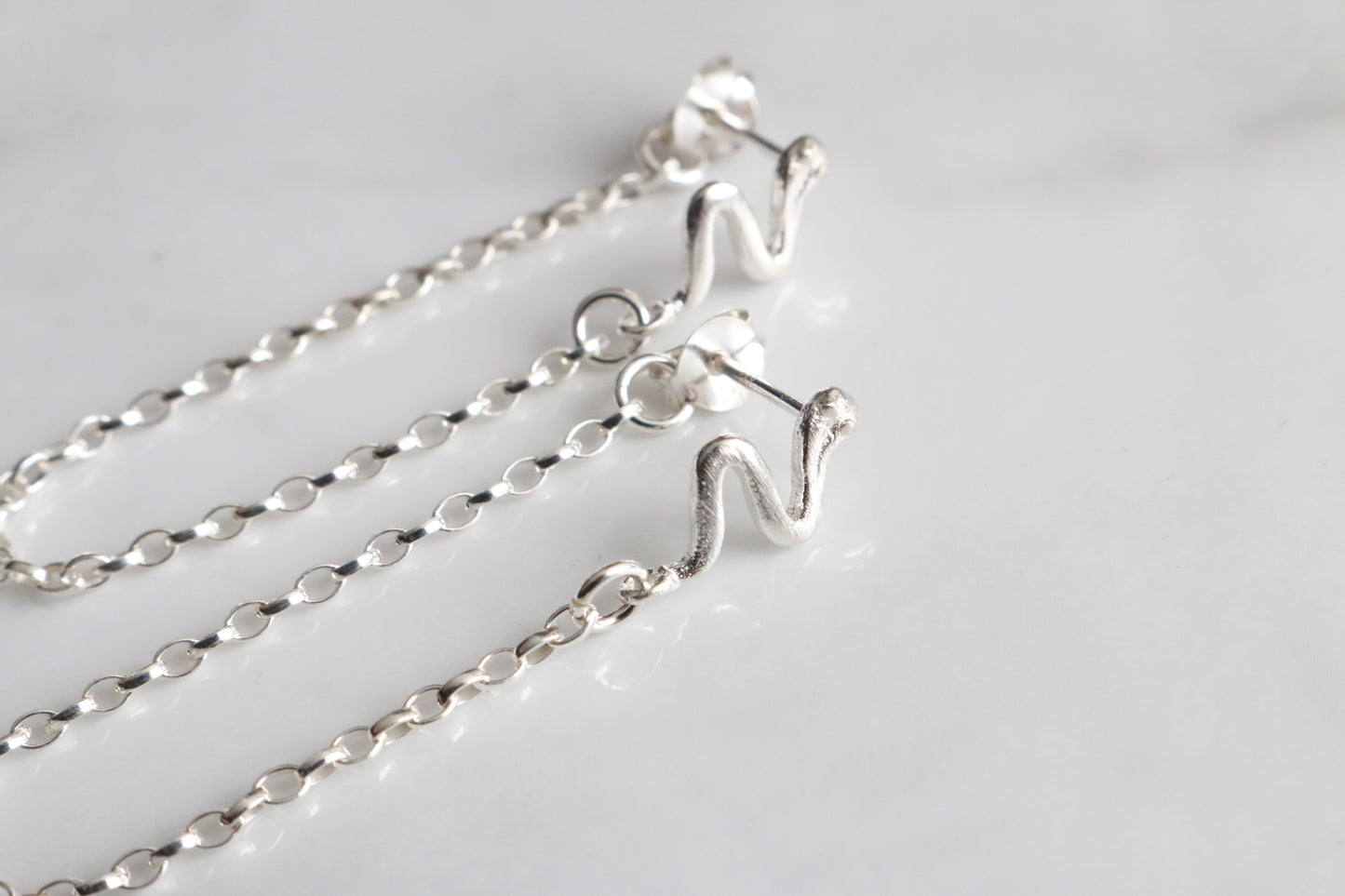 Snake Chain Earrings