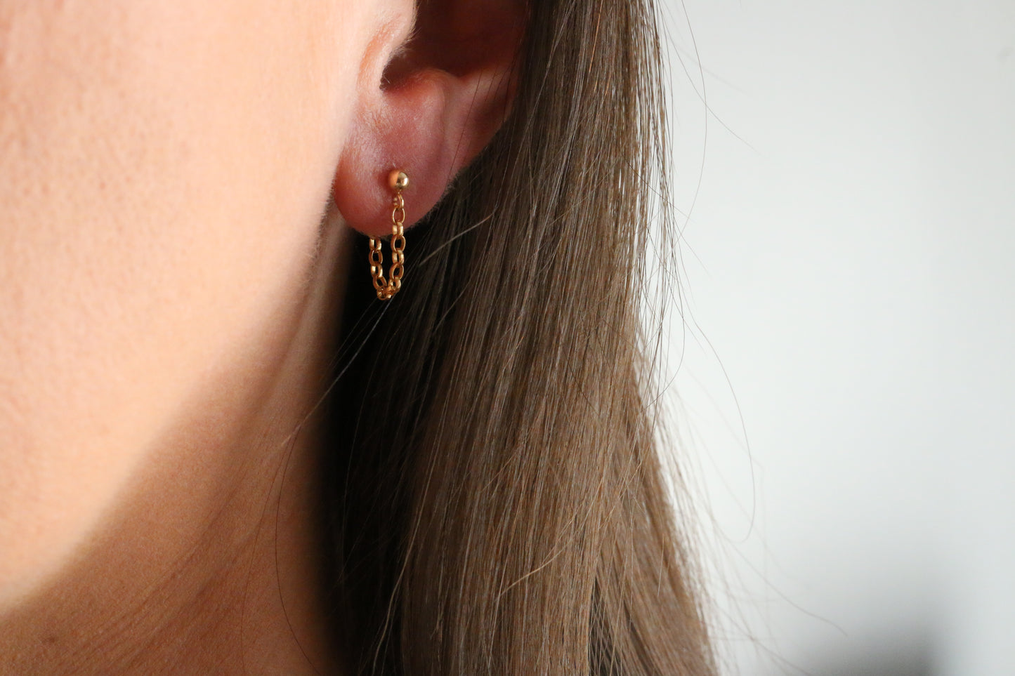 Small Chain Earrings