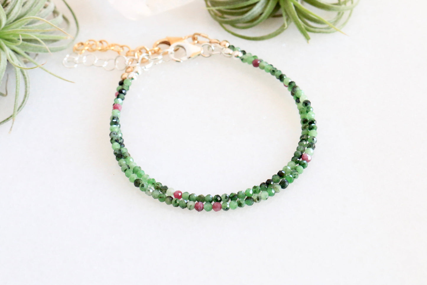 Ruby in Zoisite Bracelet