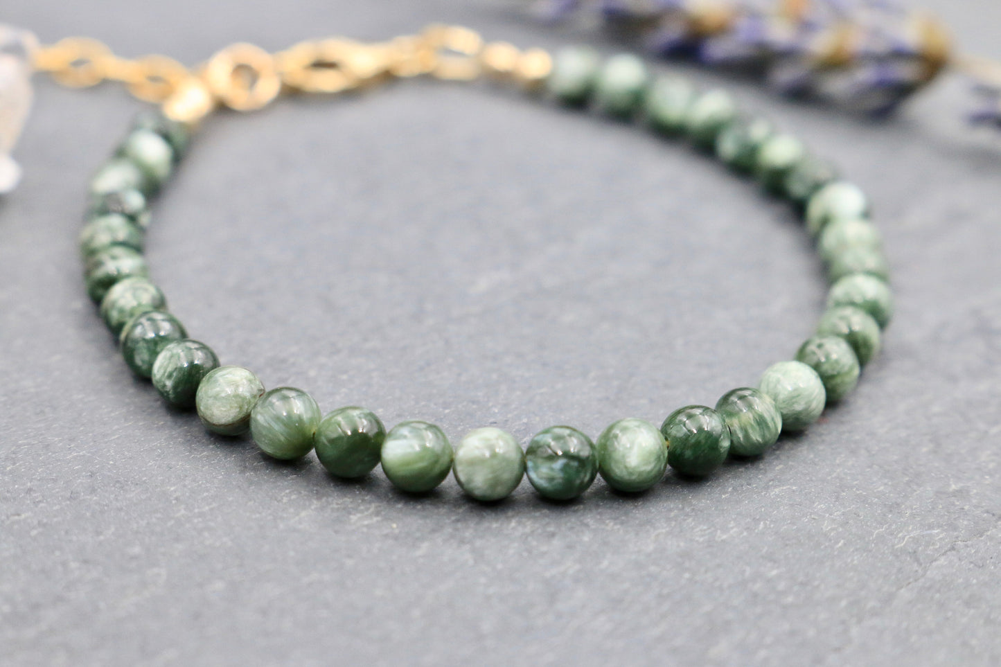 Seraphinite Bracelet