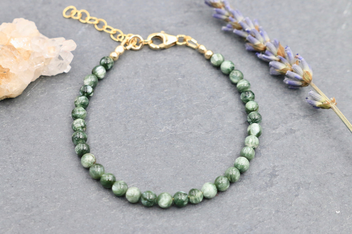Seraphinite Bracelet
