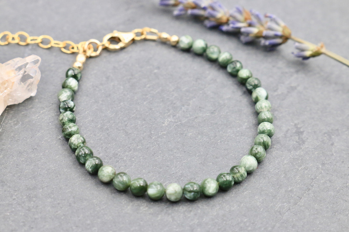 Seraphinite Bracelet