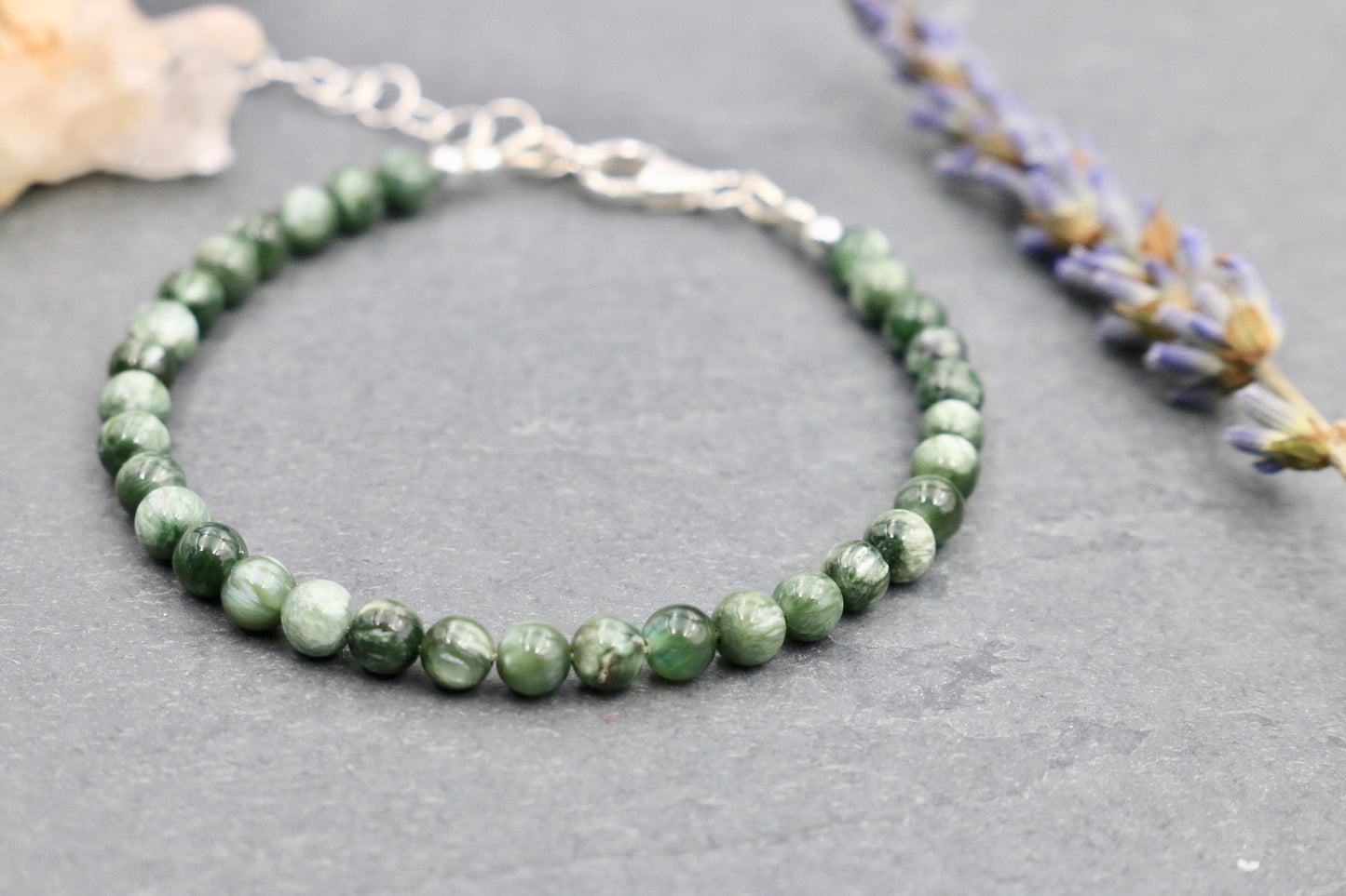 Seraphinite Bracelet
