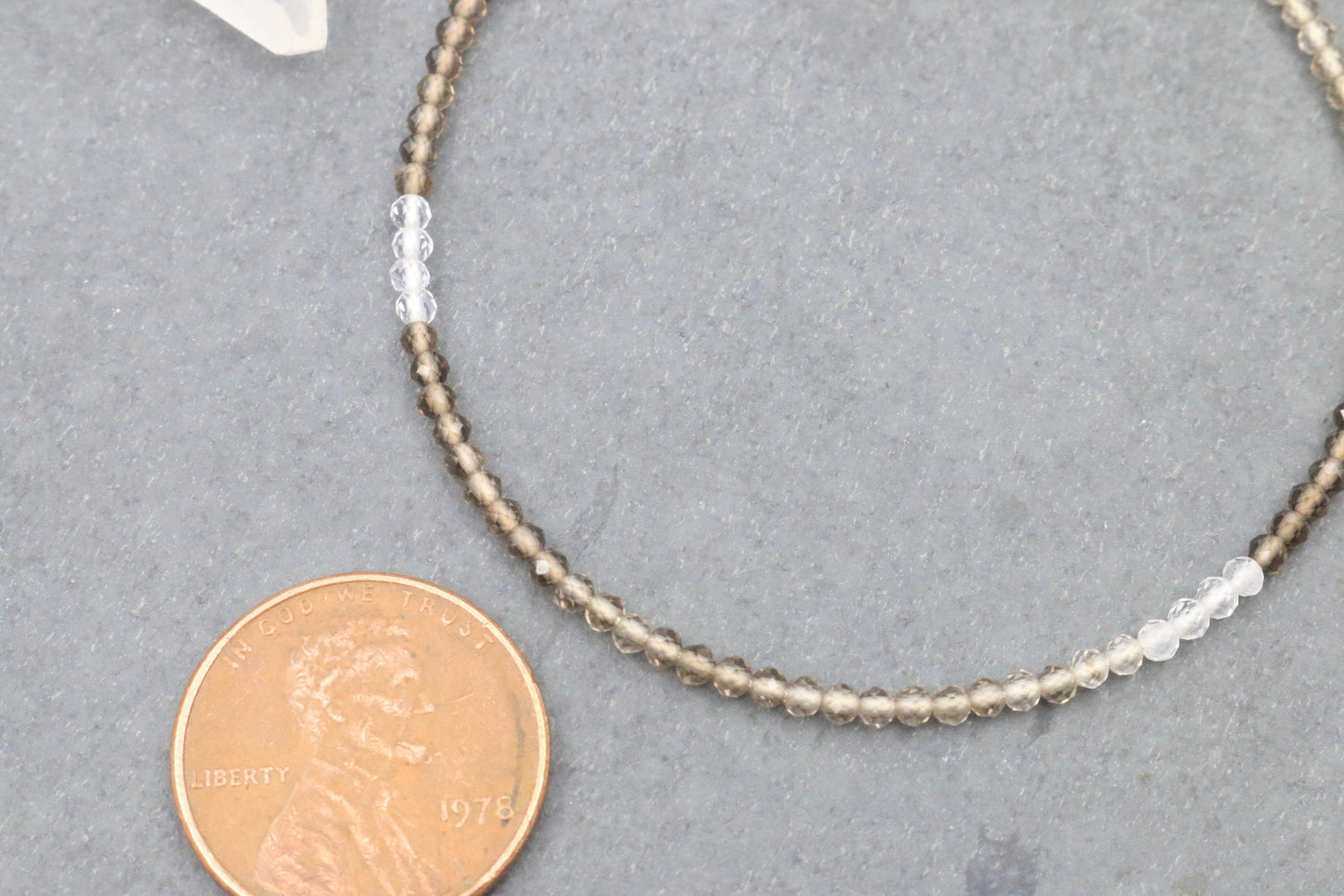 Smoky Quartz and Clear Quartz