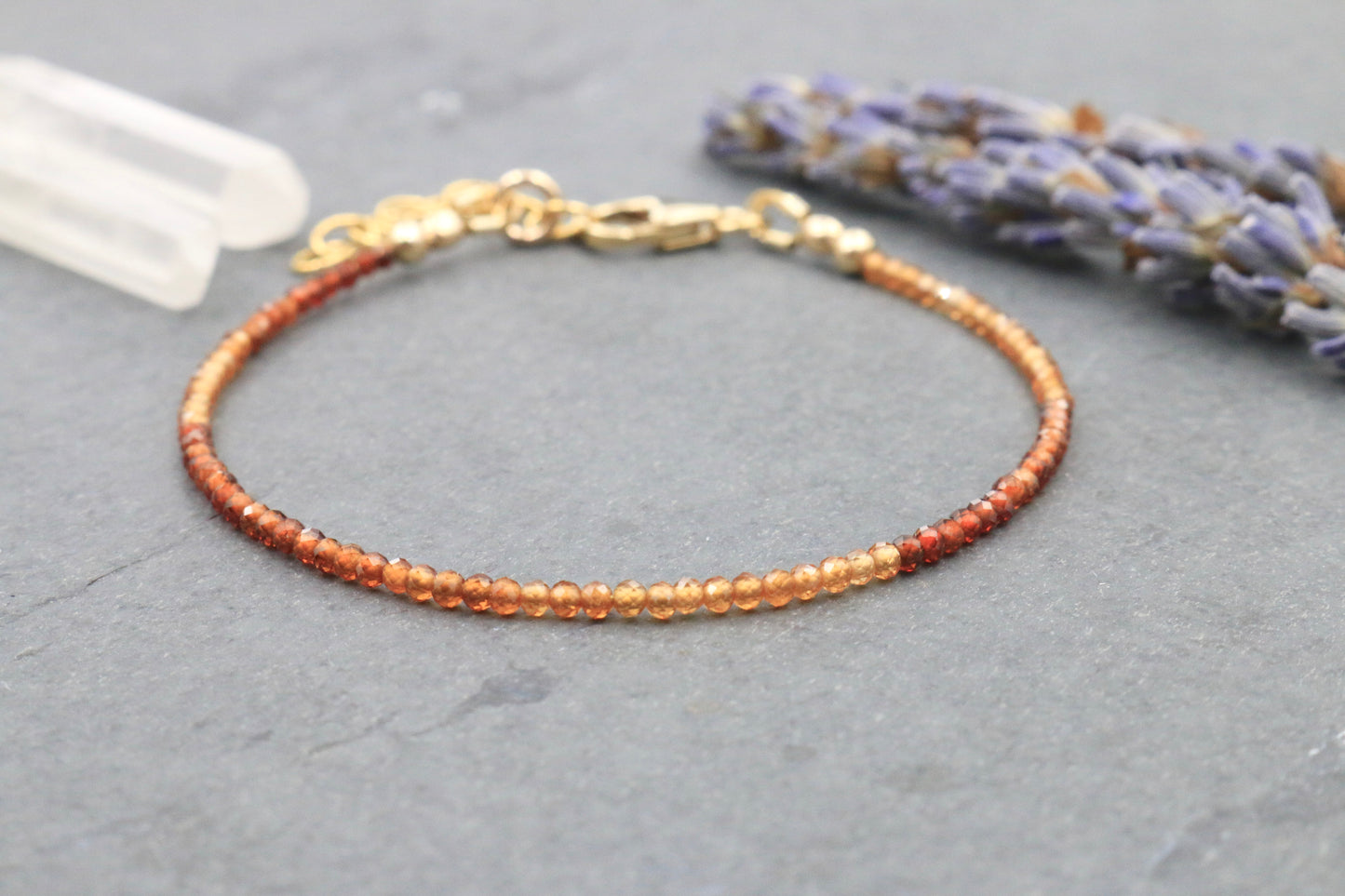 Hessonite Garnet Bracelet
