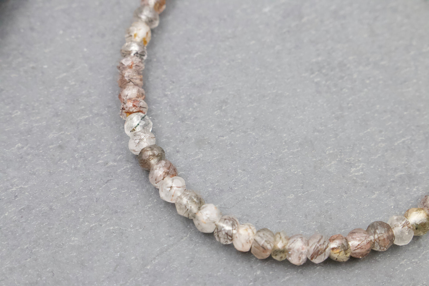 Tourmalinated Quartz Bracelet