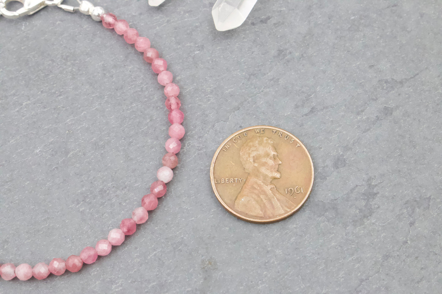 Pink Tourmaline Bracelet