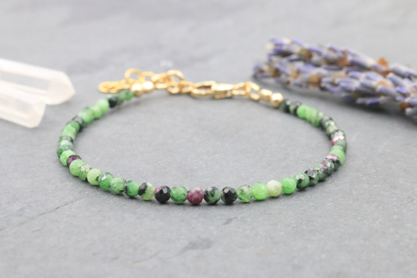 Ruby in Zoisite Bracelet