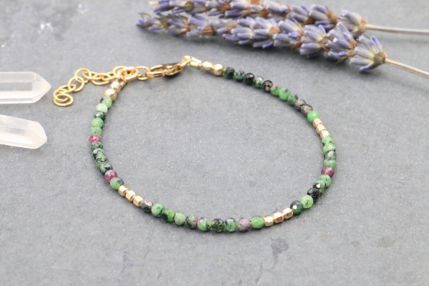 Ruby in Zoisite Bracelet