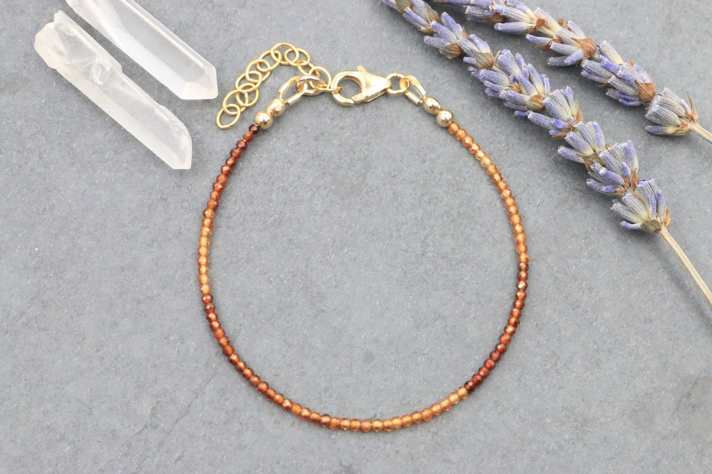 Hessonite Garnet Bracelet
