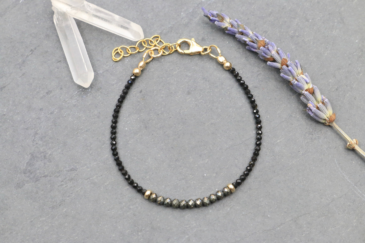 Pyrite and Black Tourmaline