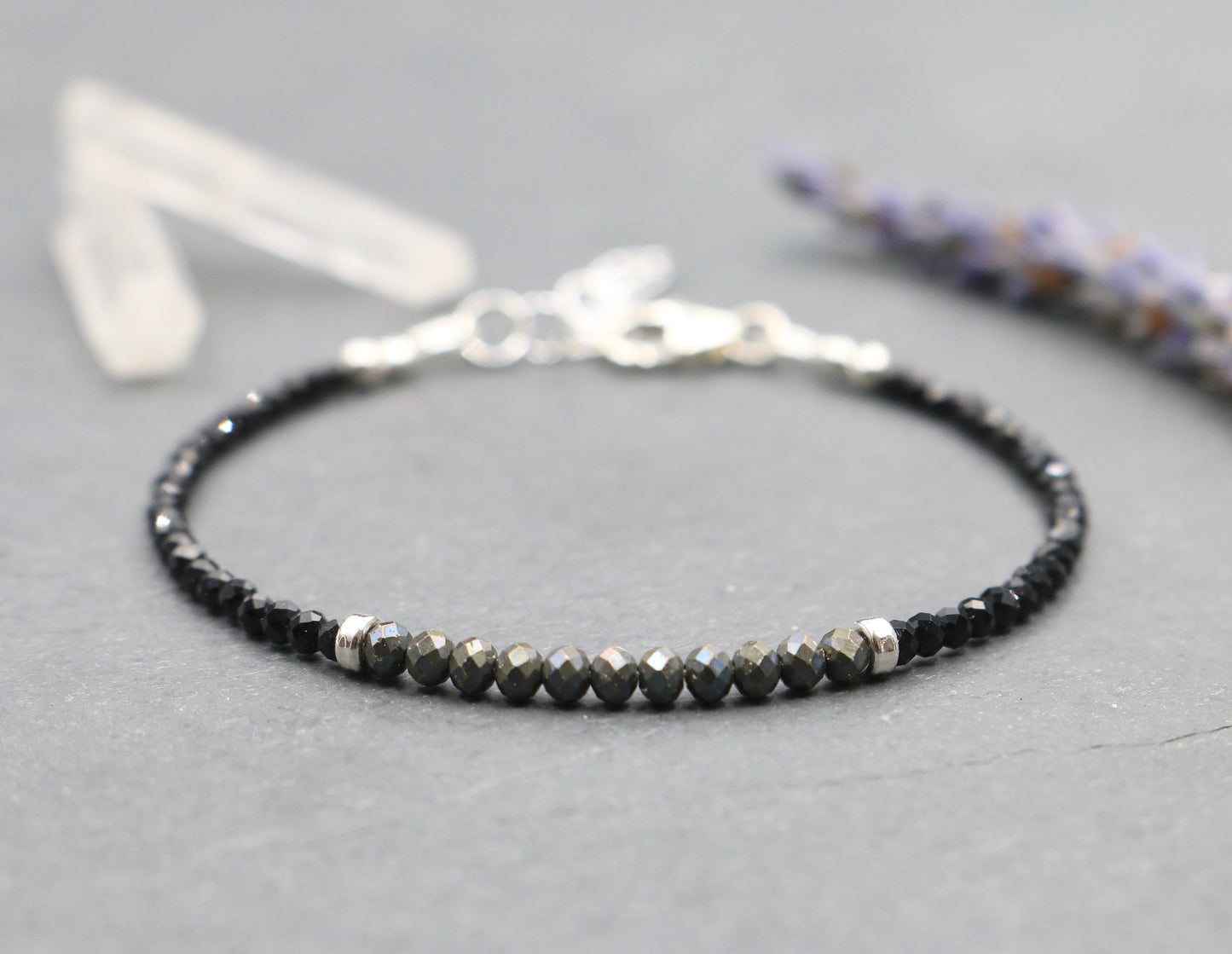 Pyrite and Black Tourmaline