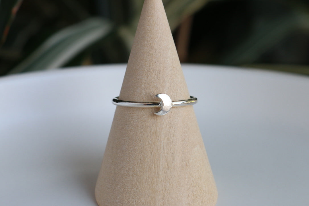 Crescent Moon Ring