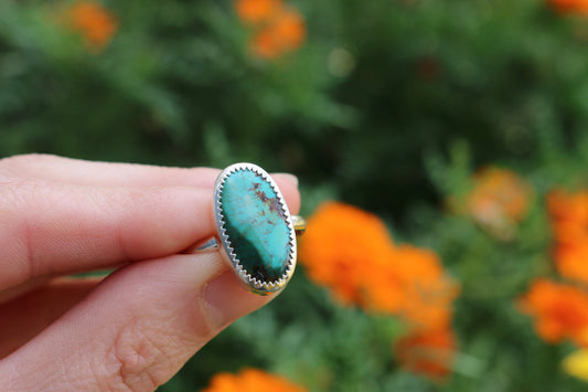 Turquoise Ring Size 10.5