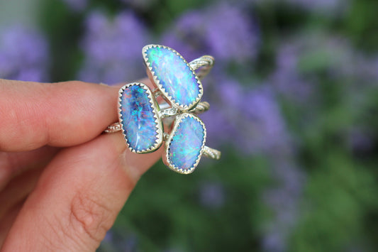 Sparkle Opal Ring