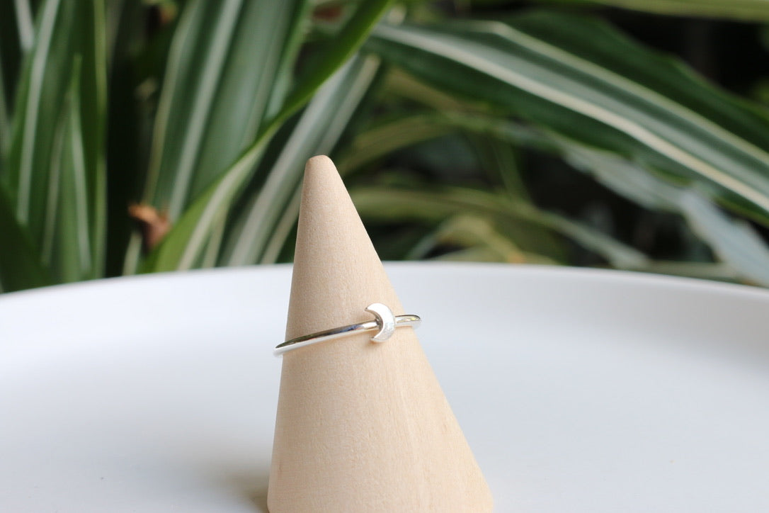 Crescent Moon Ring