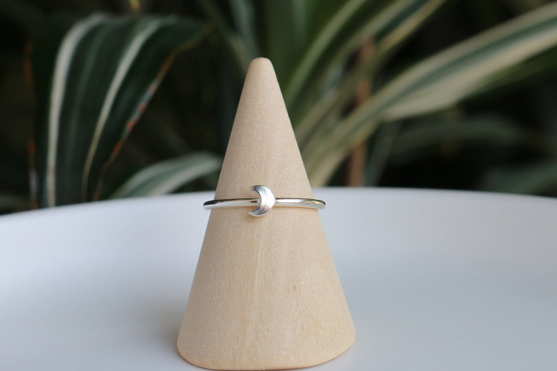 Crescent Moon Ring