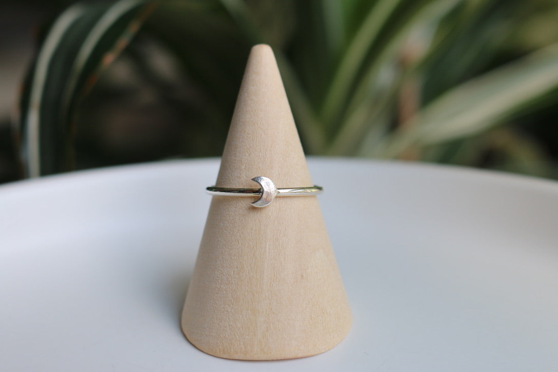 Crescent Moon Ring