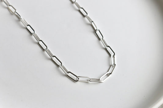 Thick Paperclip Chain