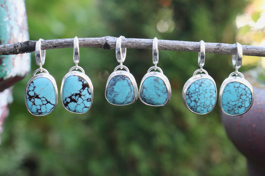 Egyptian Turquoise Earrings