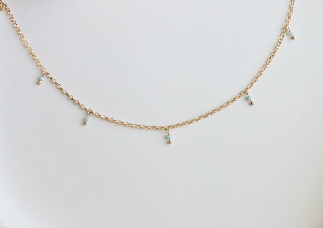 Something Blue Anklet