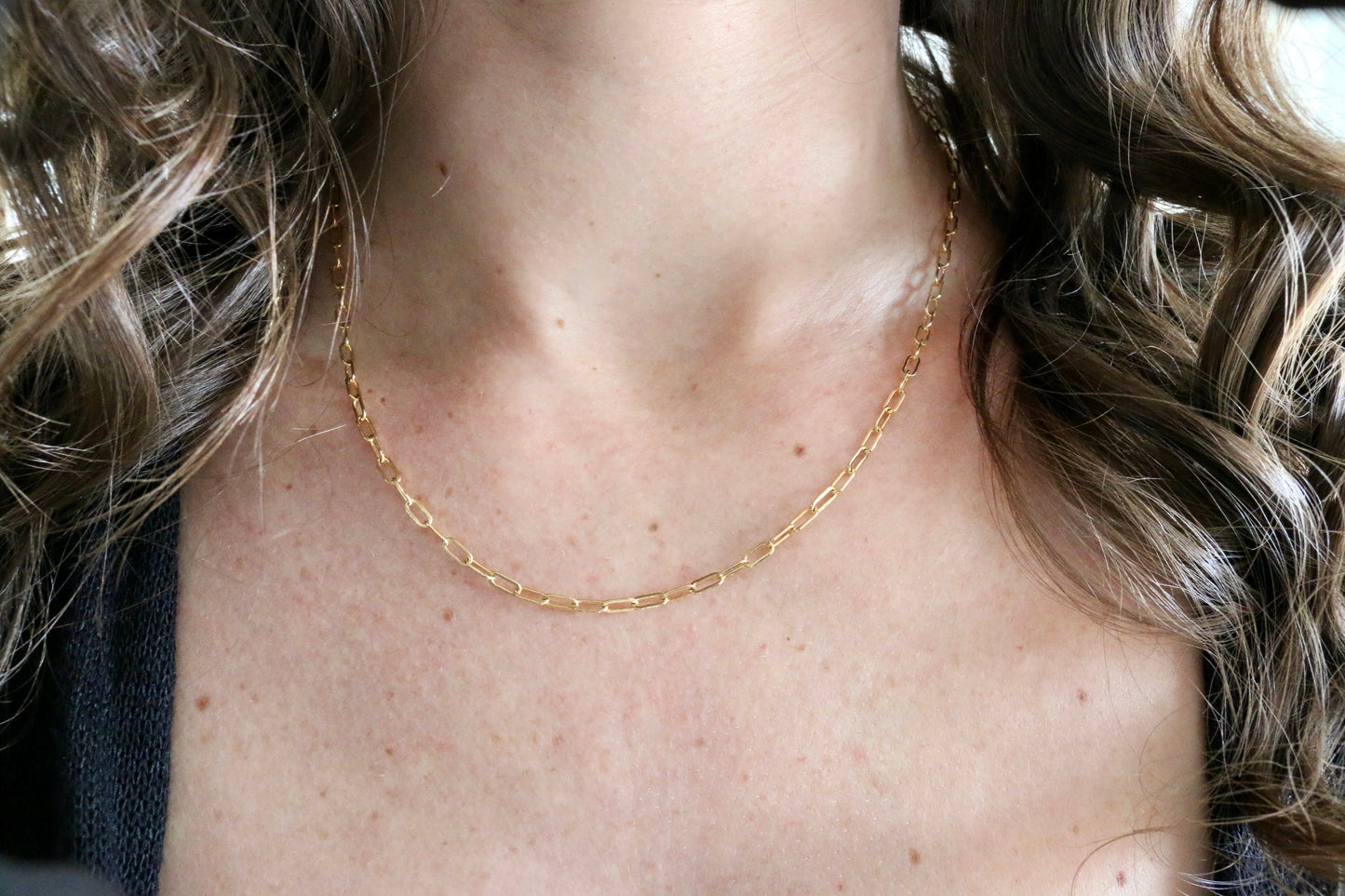 Paperclip Chain Necklace