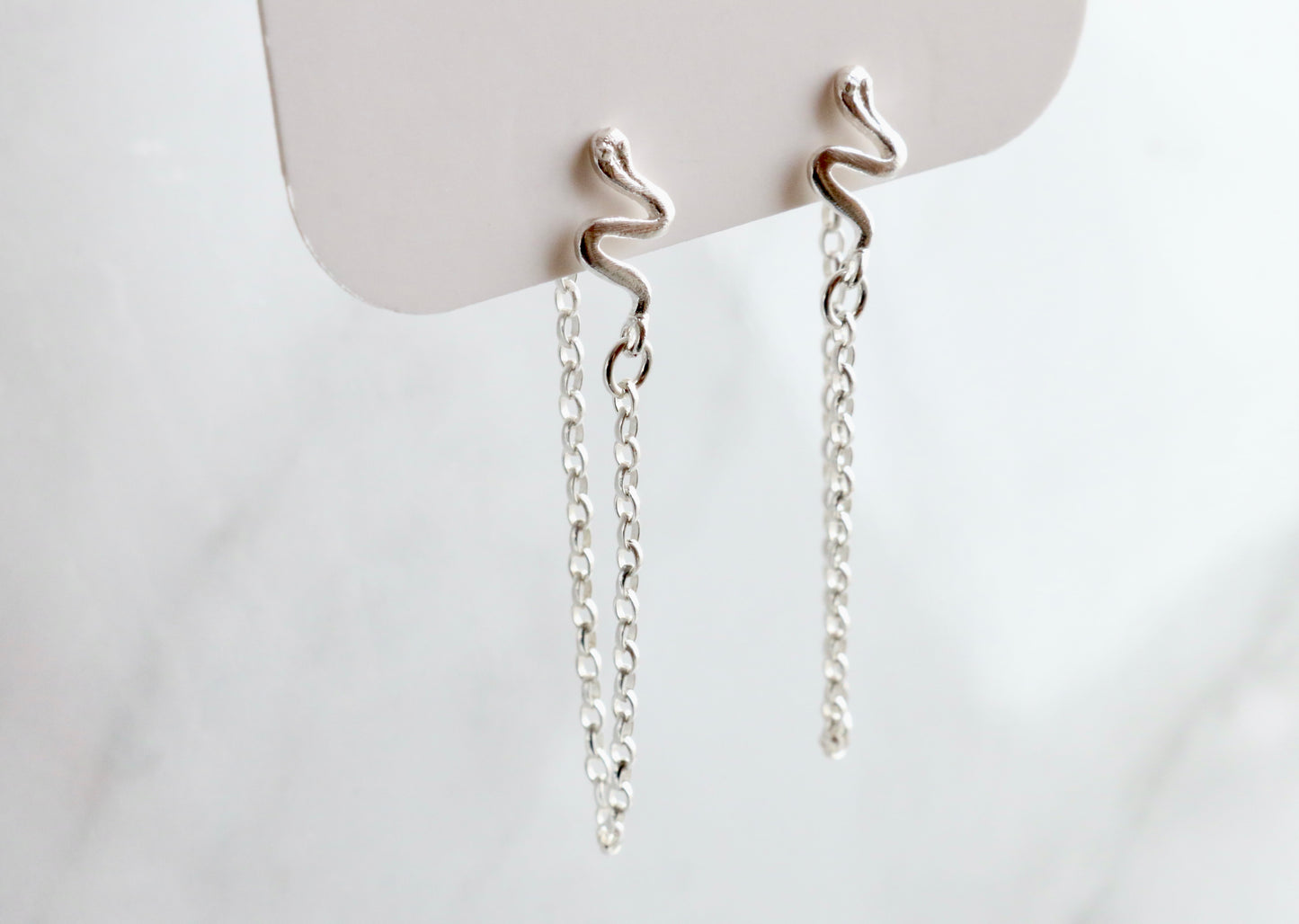 Snake Chain Earrings