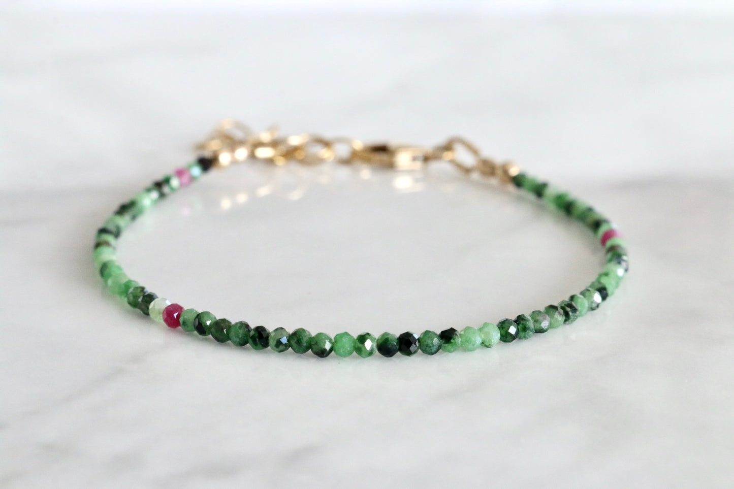 Ruby in Zoisite Bracelet
