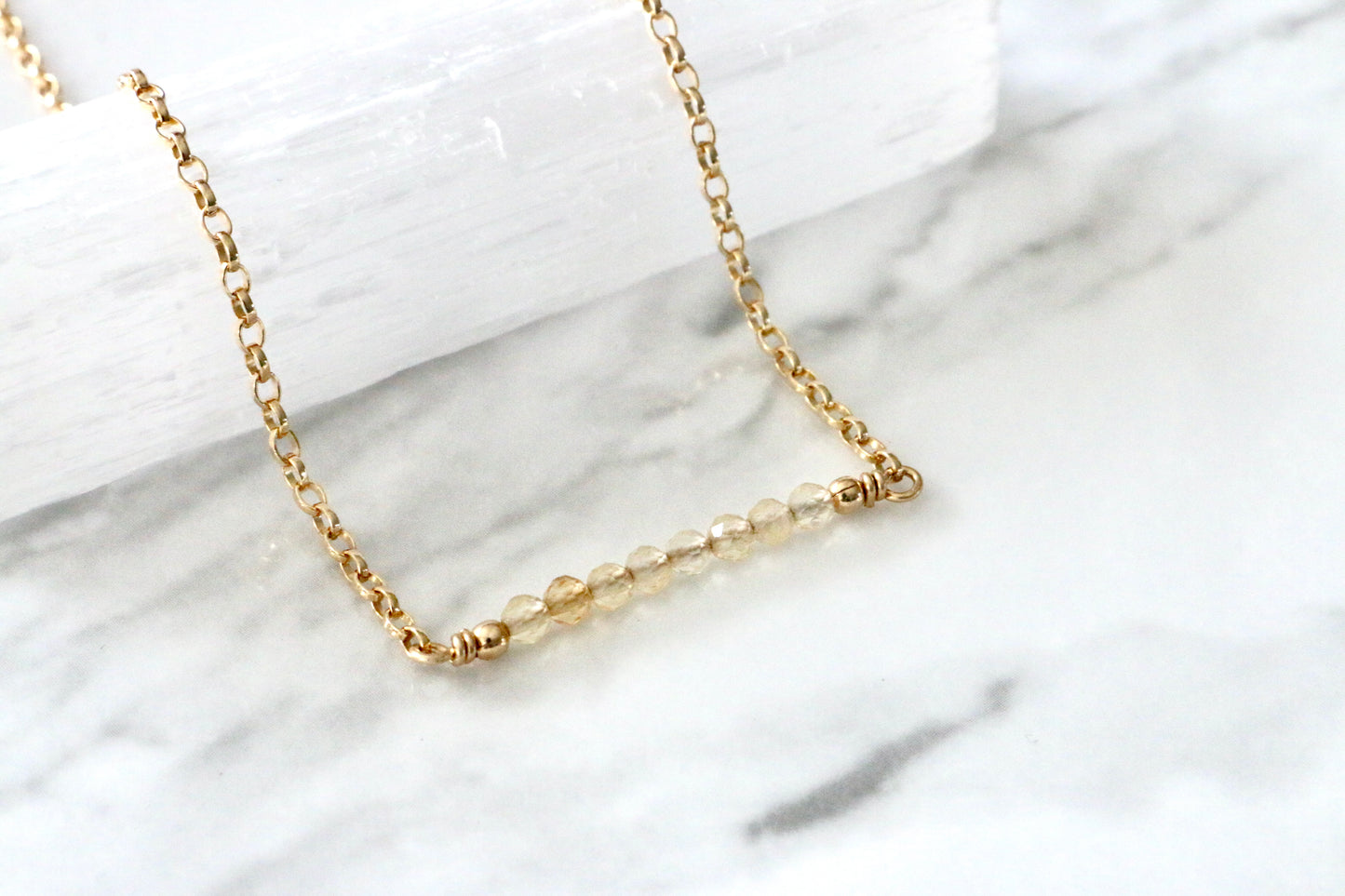 Citrine Necklace