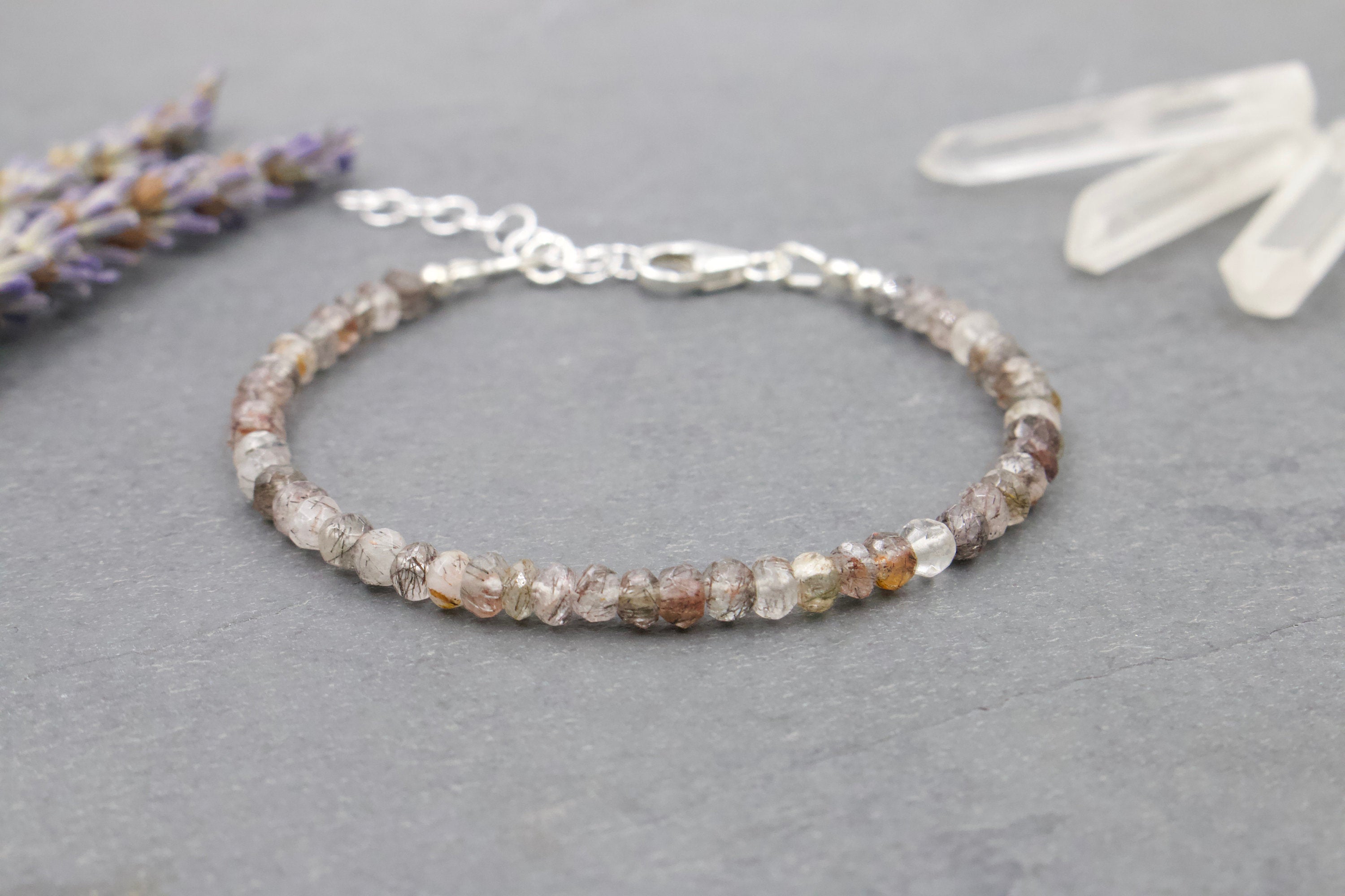 Hawkins Tourmalated Quartz Bracelet – Lyla James