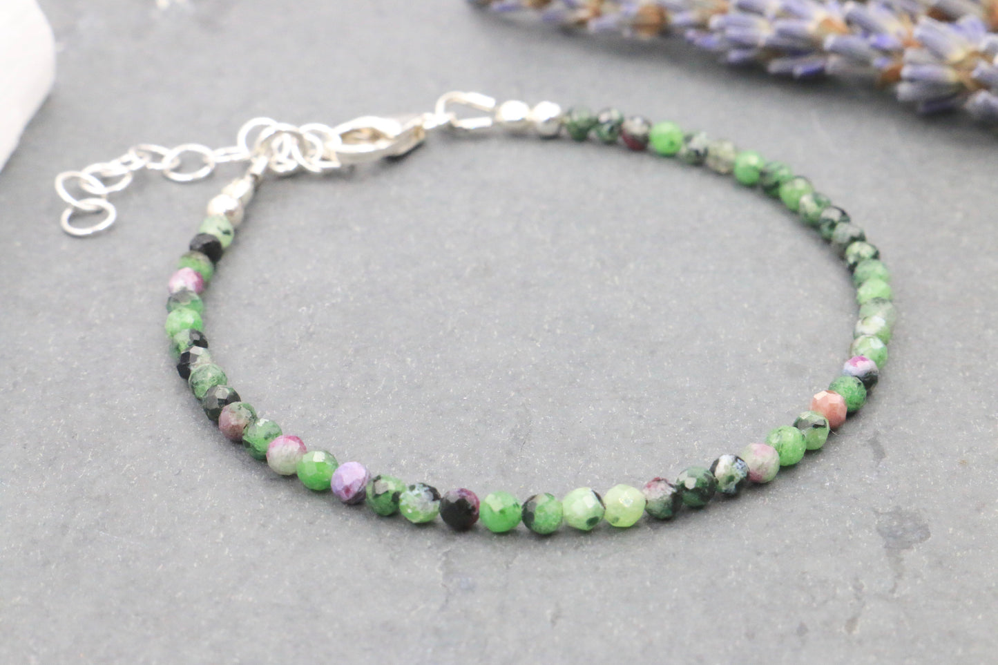 Ruby in Zoisite Bracelet