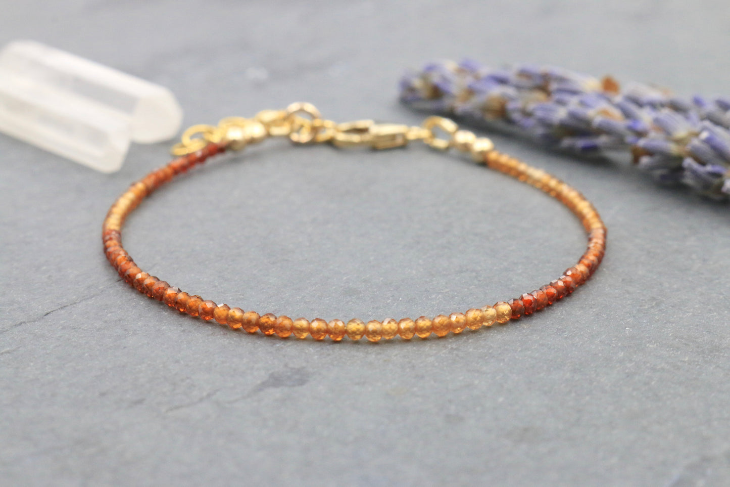 Hessonite Garnet Bracelet